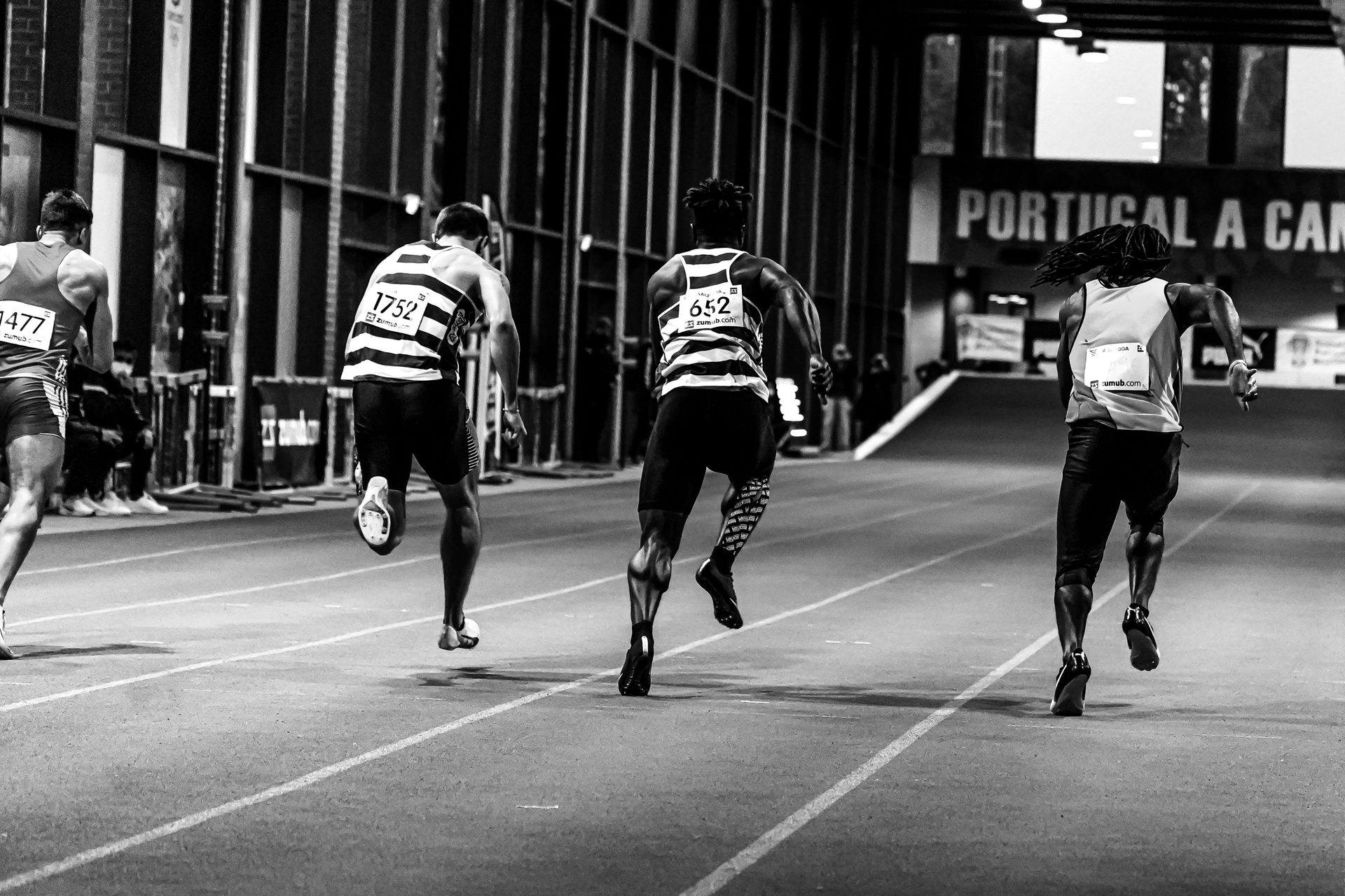 Runners in a community road race, Limpopo